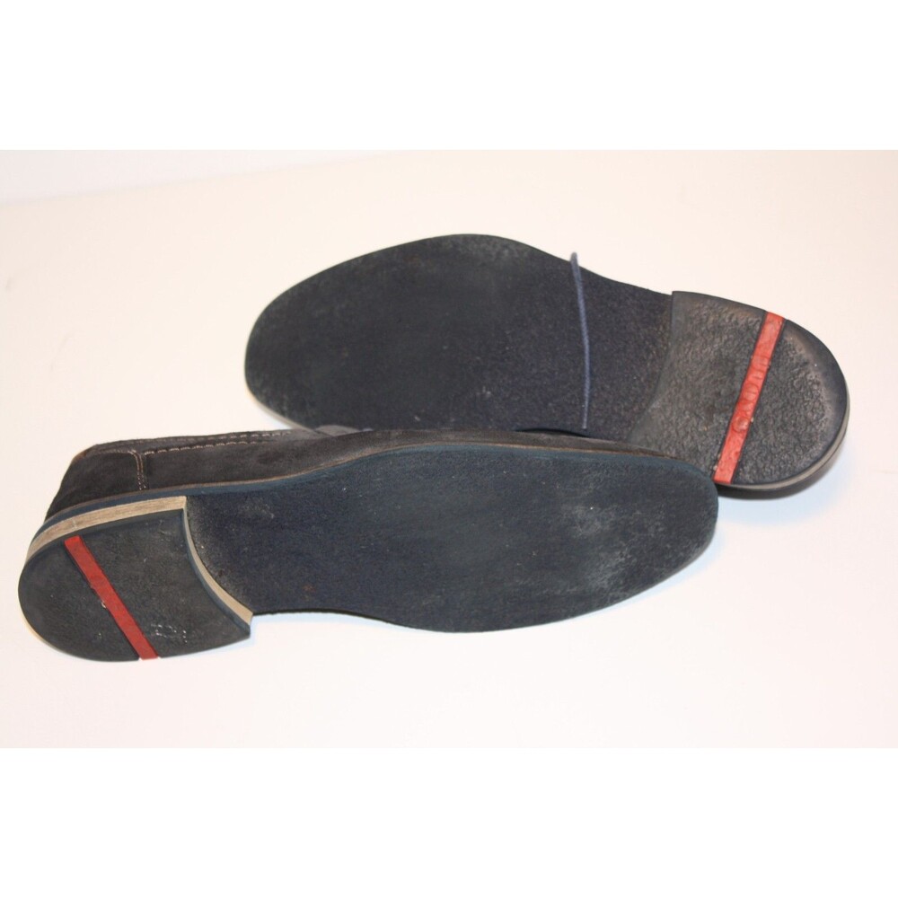 HEL by LLOYD Blue Suede Shoes Mens sz 9 Made in Germany Casual Work - Picture 3 of 14